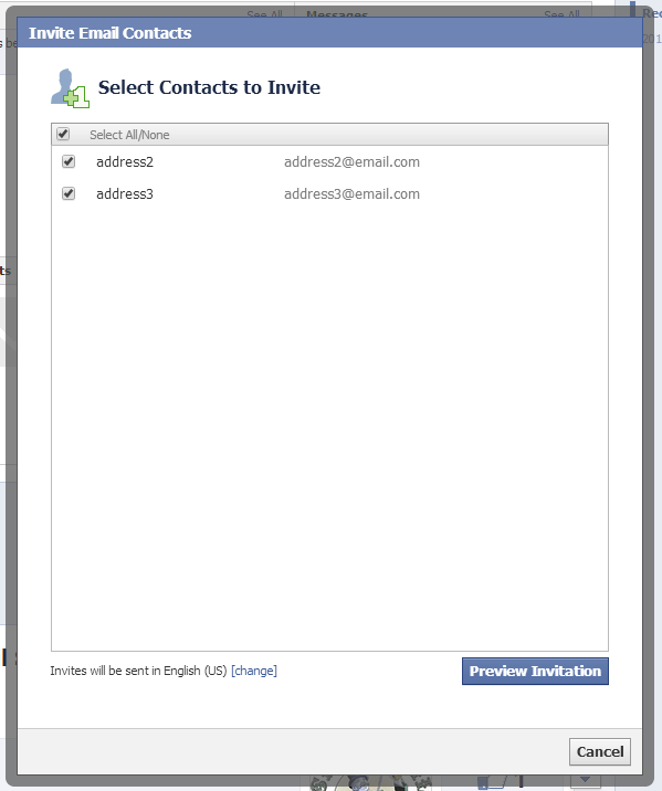 facebook build audience email 2